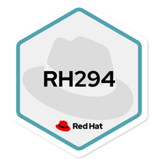 RH294 Training Badge